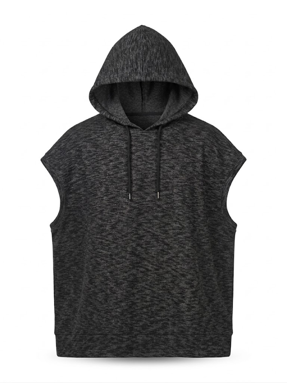 YD Marled Sleeveless Hoodie